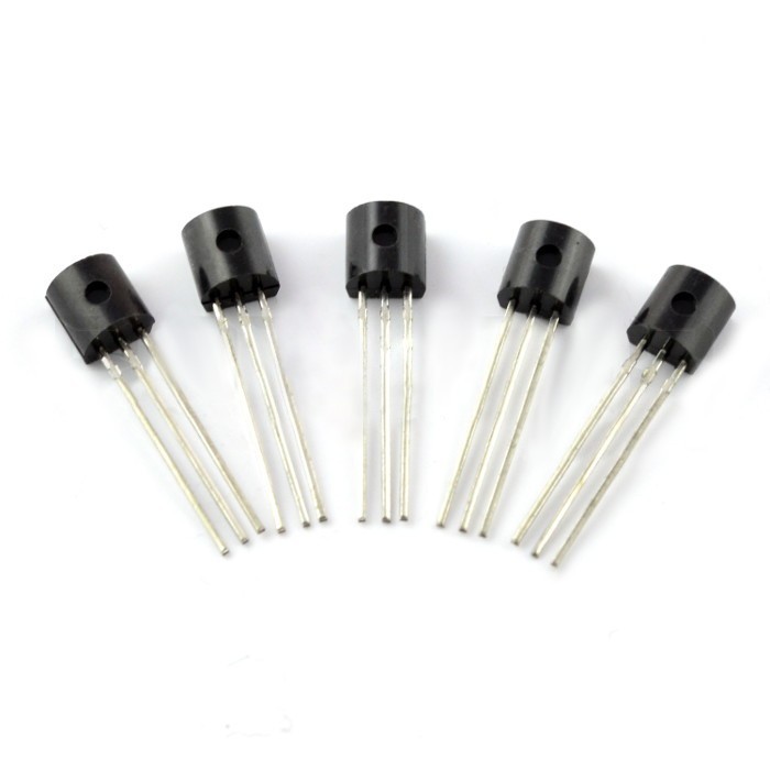 Tranzystor bipolarny NPN BC547B 50V/0,1A - 5szt.